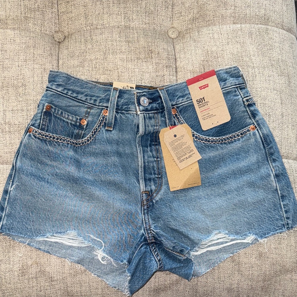 Levi's Women's Classic Blue Jean Shorts